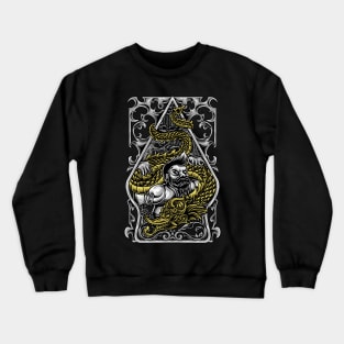 WAYANG SEMAR x ANTABOGA DRAGON Crewneck Sweatshirt